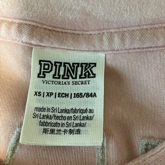 Vs Pink VARSITY VELOUR CREW - Picture 8 of 10